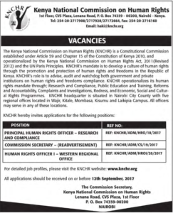 KNCHR Jobs