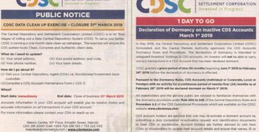 inactive CDS accounts to be declared dormant